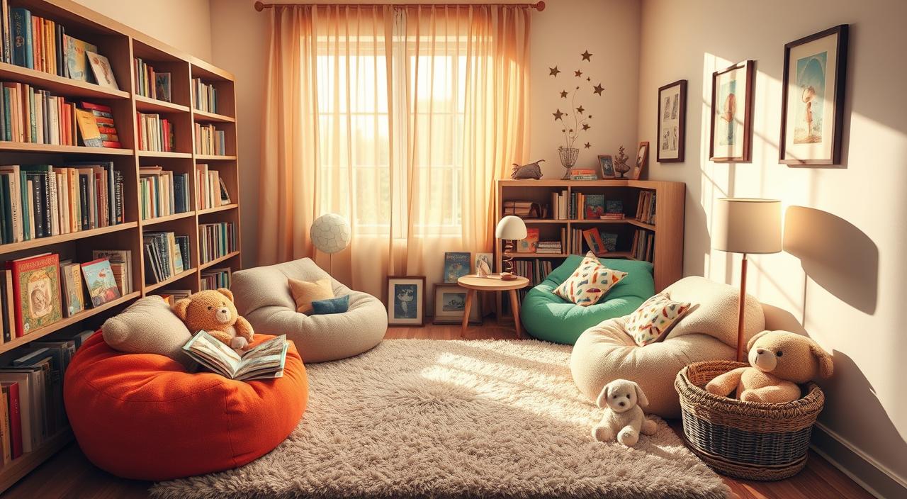 Como Criar um Cantinho de Leitura Infantil com Materiais Simples