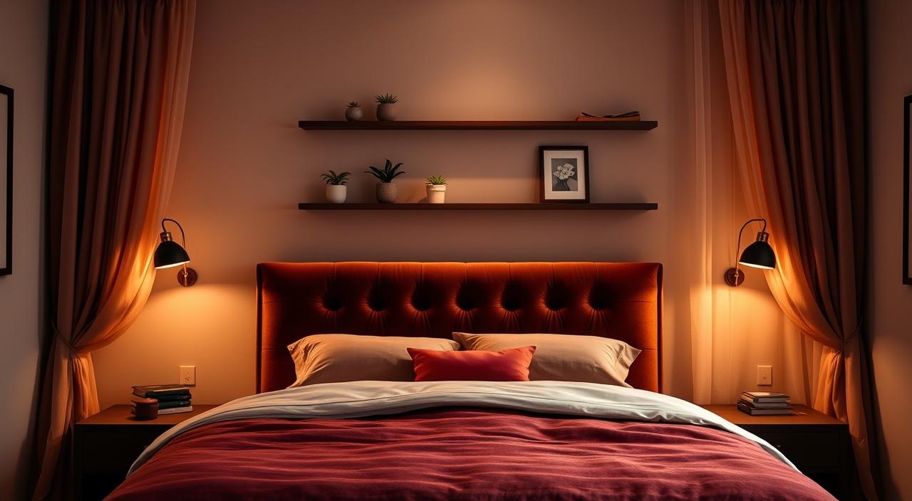 Como Deixar o Quarto Mais Aconchegante com Luzes e Tecidos