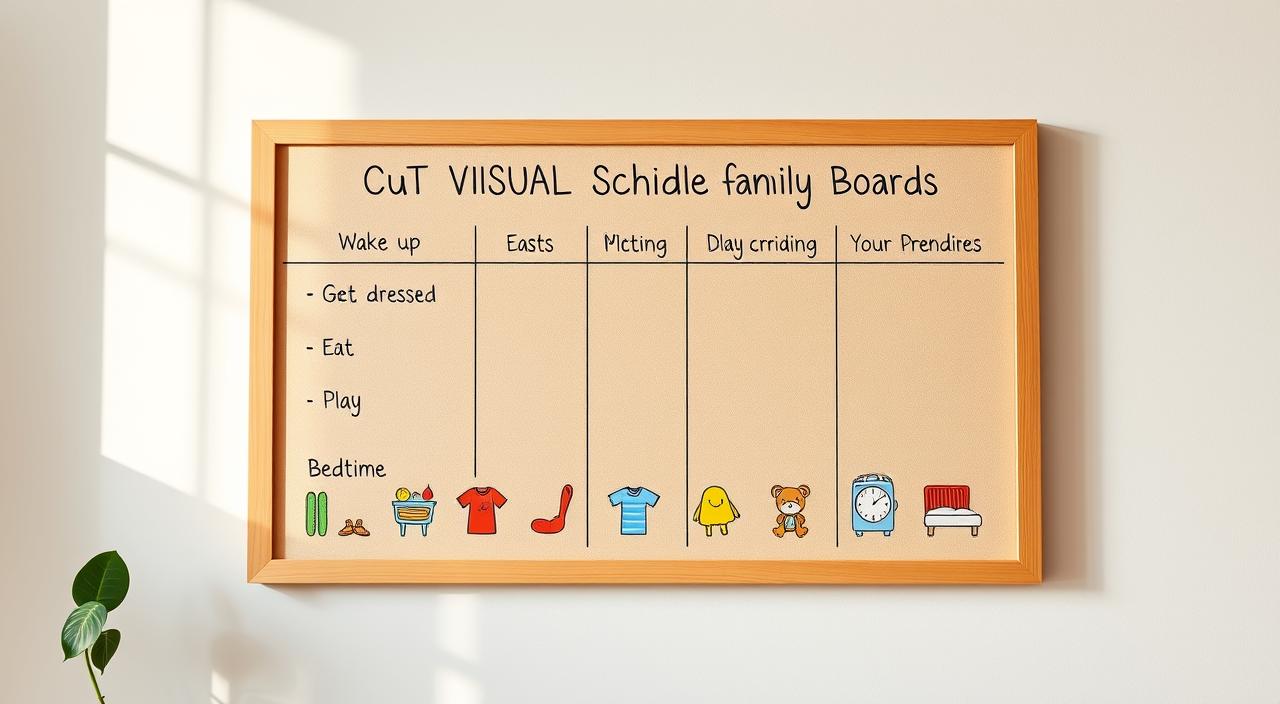 Como Fazer um Quadro de Rotina Visual para Crianças