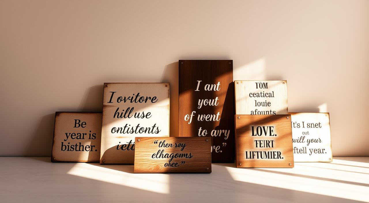 DIY: Painéis Decorativos com Palavras e Frases Inspiradoras