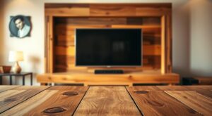 DIY: Painel de TV Feito com Madeira Reaproveitada