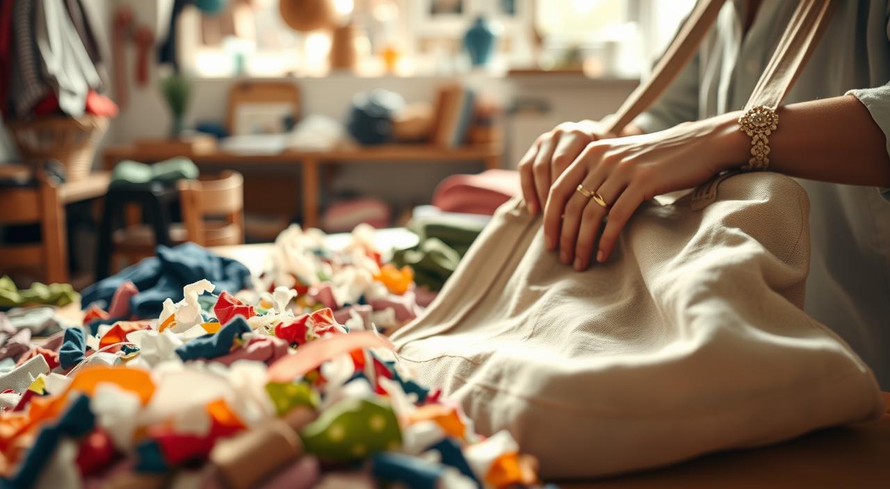 DIY: Transforme Camisetas Velhas em Sacolas Ecológicas