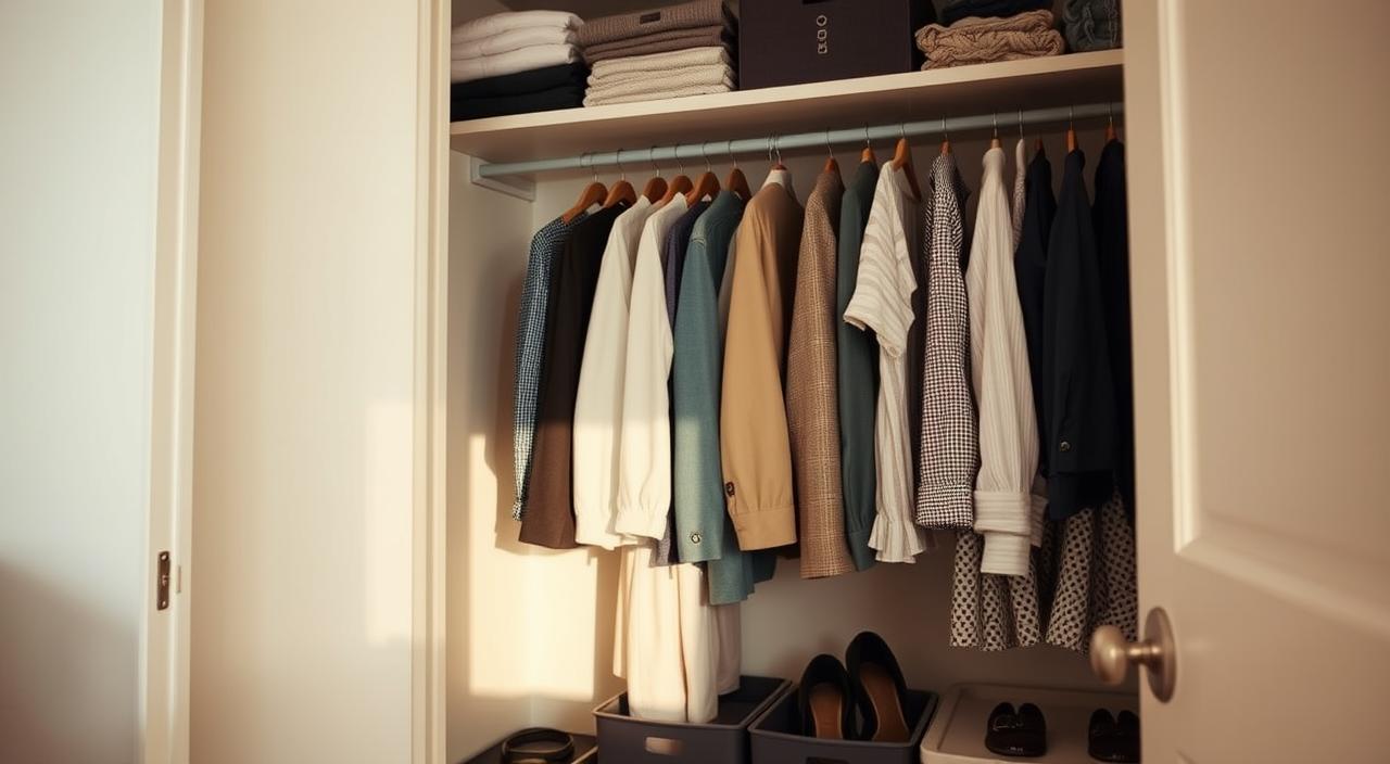 Dicas para Organizar Roupas em Guarda-Roupas Pequenos